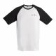 T-shirt Olympic for   man with black contrasted color sleeves