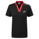 Womensblacktechnicalpoloshirt