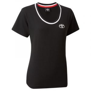 TOYOTA COLLECTION LADIES BLACK T-SHIRT